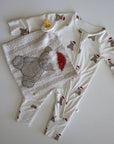 Lovey | Santa Teddy forever french baby