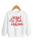 Jesus is the Reason Kids Pullover Saved by Grace Co.