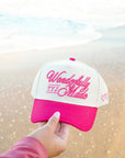Wonderfully Made - Hot Pink Vintage Trucker Hat