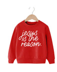 Jesus is the Reason Kids Pullover Saved by Grace Co.