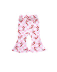 Checkered Candy Cane Flare Pants | Pink