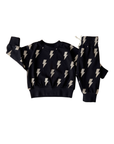 Jogger Set | Black Bolts