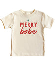 Merry Babe Tree Tee Saved by Grace Co.