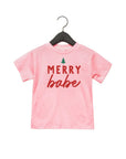 Merry Babe Tree Tee Saved by Grace Co.