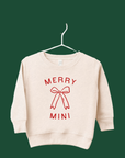 Merry Mini Bow Tee or Sweatshirt