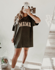 Mama Classic Collegiate Style Varsity Tee