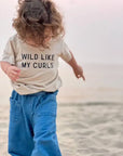 Wild Like My Curls Tee Saved by Grace Co.