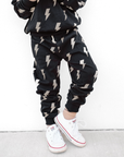Jogger Set | Black Bolts