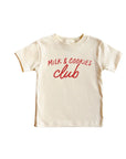 Milk + Cookies Club Kids Tee Saved by Grace Co.