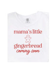 Mama's Little Gingerbread Coming Soon Maternity Tee Saved by Grace Co.