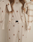 Women's Boxy Tee Lounge Set | Teddy forever french baby