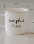 Pumpkin Spice 16oz. Rustic Campfire Coffee Mug