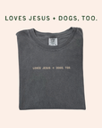 Loves Jesus + Dogs, Too. 🐾