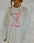 Merry Mama Bow Pullover