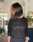 Jesus Saves Monochromatic Tee