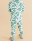 Bamboo Zip Romper | Lucky Shamrock