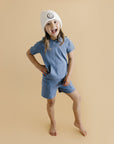 Cargo Shorts Set | Blue