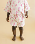 Shorts Set | Pink Bolts