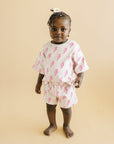 Shorts Set | Pink Bolts