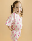 Shorts Set | Pink Bolts