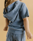 Cargo Shorts Set | Blue