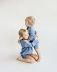 Biker Shorts Set | Blue