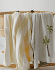 Plush Blanket | Sunny Stripe forever french baby