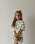 Girl's Satin Shorts | Prickly Pear forever french baby
