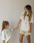 Women's Satin Shorts | Prickly Pear forever french baby