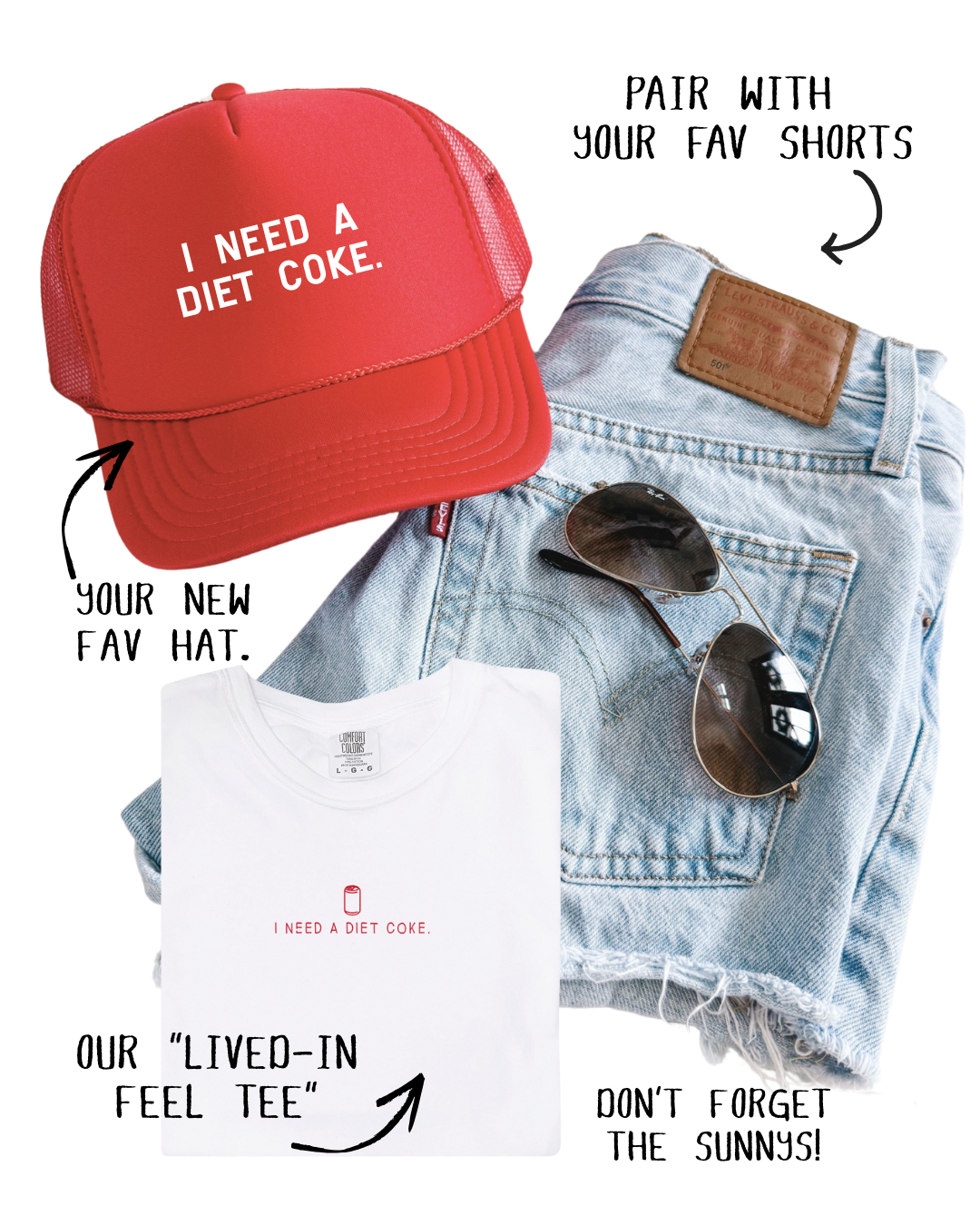 I need a diet coke. Trucker Hat
