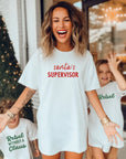 Santa's Supervisor Tee Saved by Grace Co.