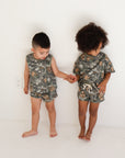 Camo Shorts Set