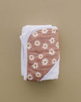 Daisy Dream Muslin Hooded Towel