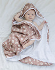 Daisy Dream Muslin Hooded Towel