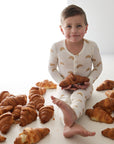 Bamboo Two Piece Pajamas | Croissants
