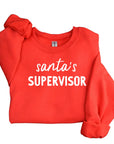 Santa's Supervisor Pullover Saved by Grace Co.
