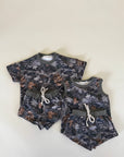Camo Shorts Set