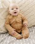 Cafe Organic Cotton Ribbed Zipper