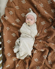 Oatmeal Bamboo Newborn Knot Hat