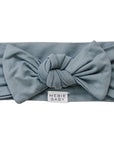 Dusty Blue Bamboo Head Wrap