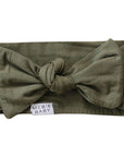 Olive Bamboo Head Wrap