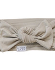 Oatmeal Bamboo Head Wrap