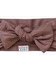 Plum Bamboo Head Wrap