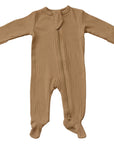 Cafe Organic Cotton Ribbed Zipper