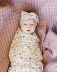 Meadow Floral Muslin Swaddle Blanket