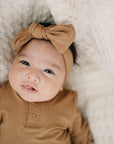 Mustard Bamboo Head Wrap