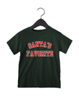 Santa's Favorite Varsity Tee