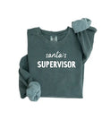 Santa's Supervisor Pullover Saved by Grace Co.