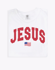 Jesus Flag Adult Unisex Tee ๐บ๐ธ