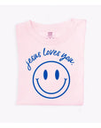 Jesus Loves You Smiley Tee Saved by Grace Co.